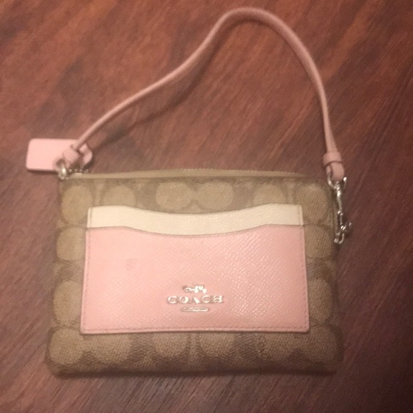 Authentic Coach Wristlet - Picture 1 of 4